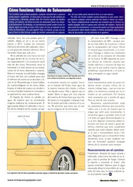 Mecánico del sábado - Cómo secar un auto anegado - Abril 2000