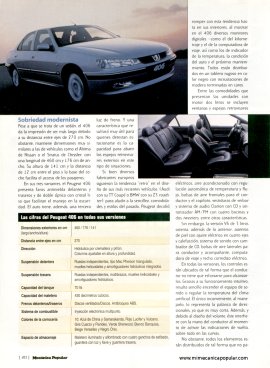 Peugeot, el león francés, presenta su modelo 406 -Marzo 2000