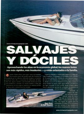 Salvajes y dóciles -Los nuevos botes de Abril 2000