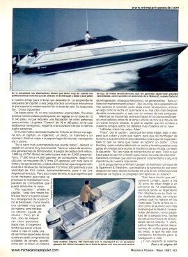 El hombre y el mar - Mayo 1987