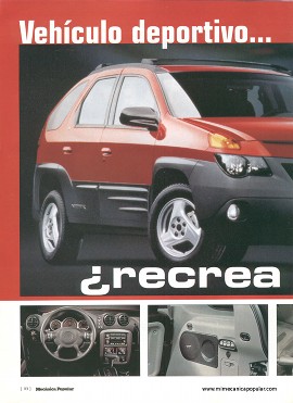 Pontiac Aztek - Abril 2000