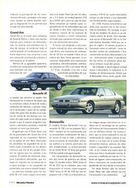 Línea de Pontiac - Junio 1998