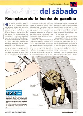 Mecánico del sábado - Reemplazando la bomba de gasolina - Marzo 2000