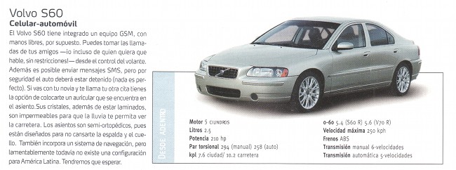 Volvo S60 - Octubre 2004