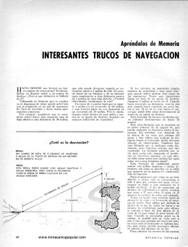 Interesantes Trucos de Navegación - Diciembre 1965