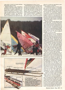 Navegación: A vela sobre el hielo - Mayo 1987