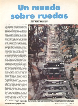 Un mundo sobre ruedas - Mayo 1987