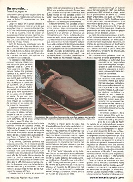 Un mundo sobre ruedas - Mayo 1987