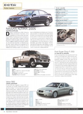 Los Autos Nuevos de Octubre 2004