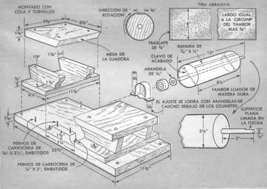 TAMBOR LIJADOR Para Su Taller